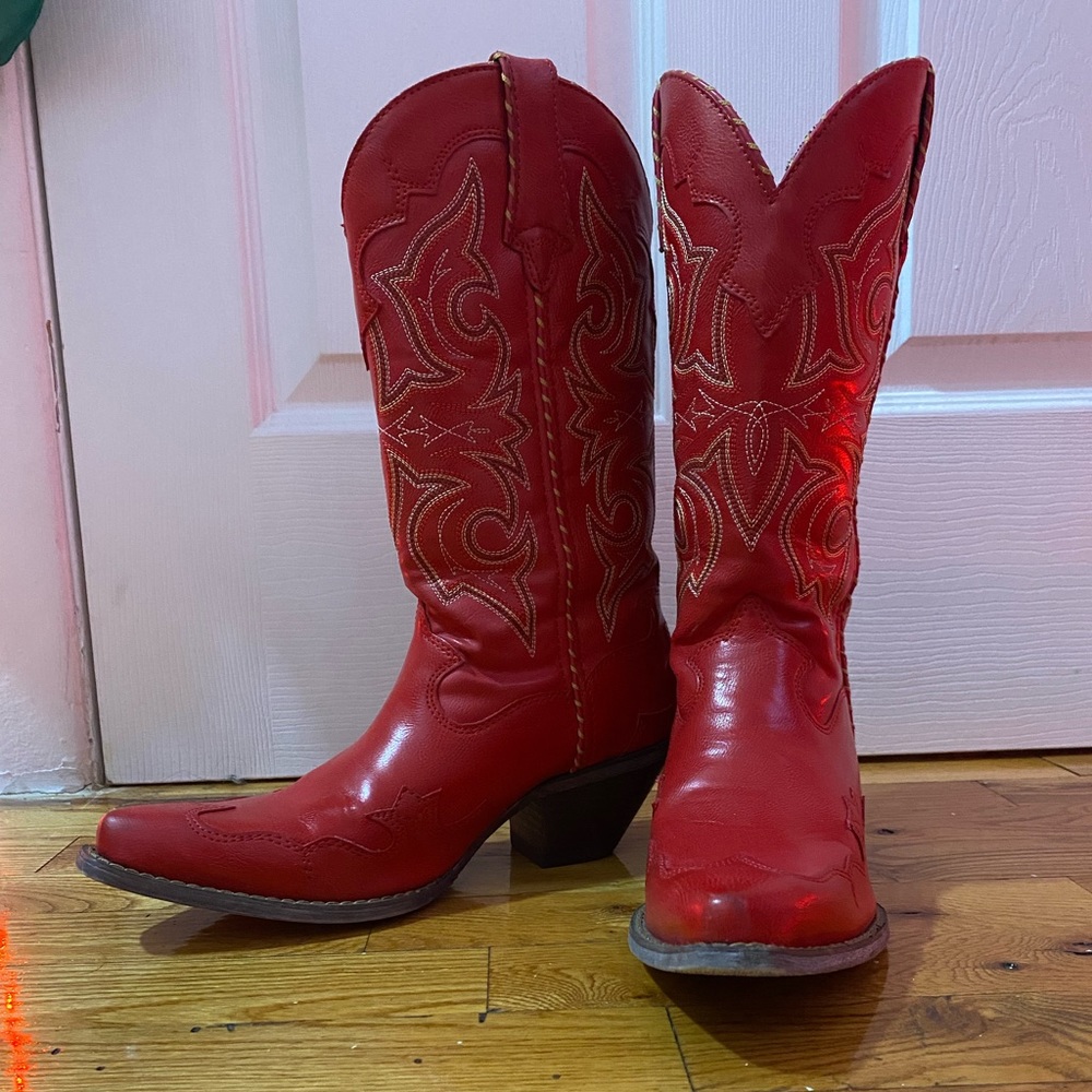 COPY - Beautiful western Red Boots